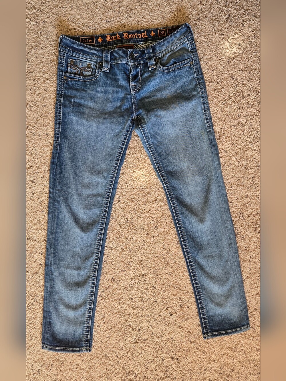 Rock Revival Julee Ankle Skinny Jeans